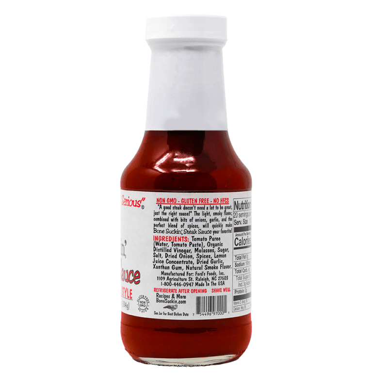 Bone Suckin’ Chophouse Style Steak Sauce, 11.75 oz Sauces & Condiments Bone Suckin' Sauce 