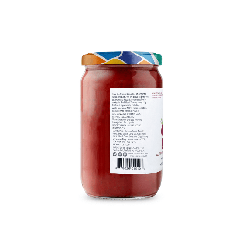 Bono Marinara Sauce, 24 oz Sauces & Condiments Bono 