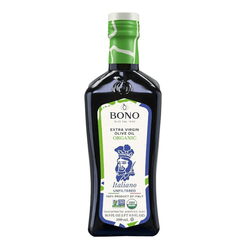 Bono Organic Unfiltered Extra Virgin Olive Oil, 16.9 oz [Best Before: 11/30/2026].