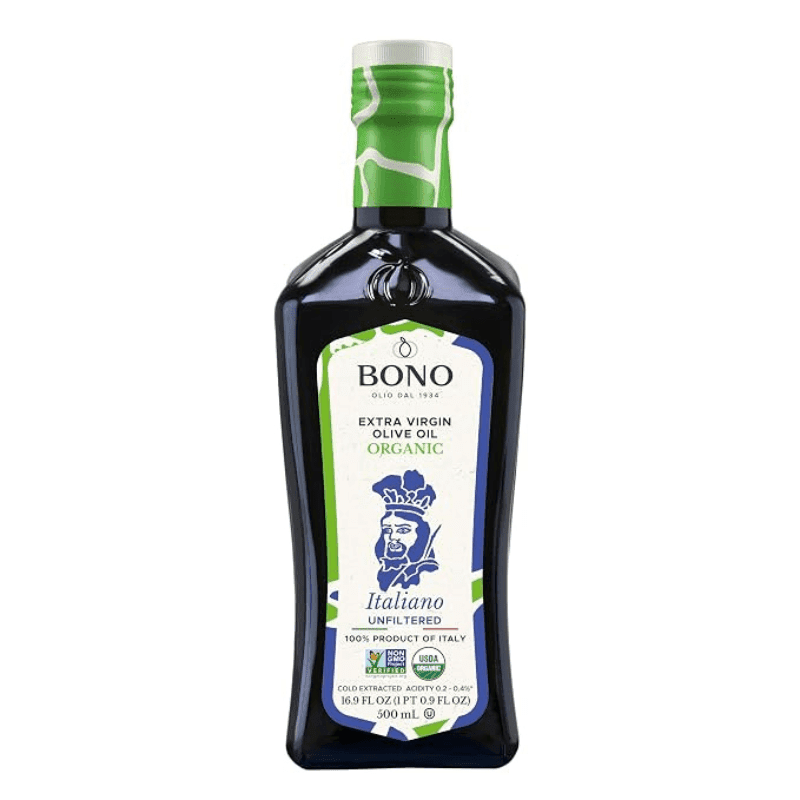 Bono Organic Unfiltered Extra Virgin Olive Oil, 16.9 oz [Best Before: 11/30/2026].