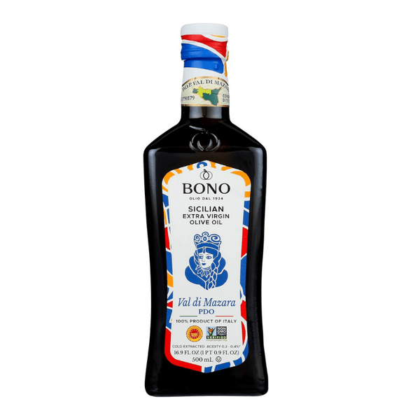 Bono PDO Sicilian Val Di Mazara Extra Virgin Olive Oil, 16.9 oz