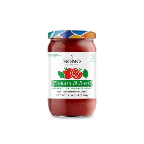 Bono Tomato Sauce with Basil, 24 oz Sauces & Condiments Bono 