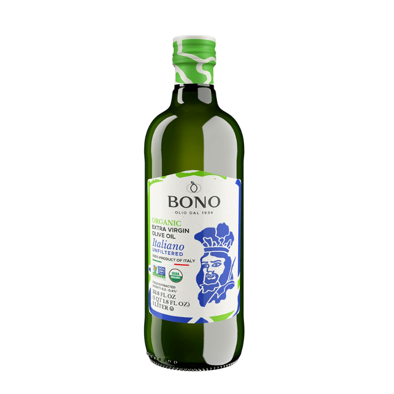 Bono Unfiltered Organic Extra Virgin Olive Oil, 33.8 oz Oil & Vinegar Bono 