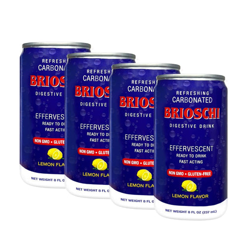 Brioschi Ready to Drink Digestive Drink, 8 oz (Pack of 4) Health & Beauty Brioschi 