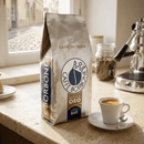 Borbone Gold with a cup of espresso
