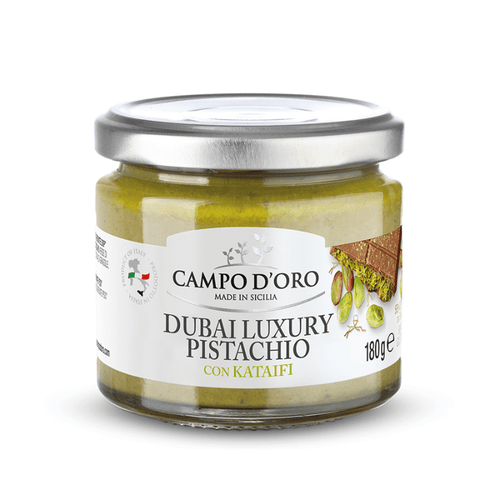 Campo D’Oro Dubai Luxury Pistachio Cream with Kataifi, 6.3 oz Pantry Campo D’Oro 