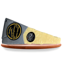 Cantarelli Brown Cow Parmigiano Reggiano Wedge, 10.7 oz (PACK of 2) Cheese Bertozzi 