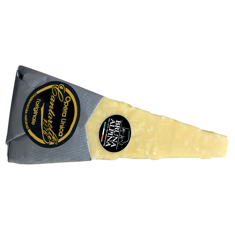 Cantarelli Brown Cow Parmigiano Reggiano Wedge, 10.7 oz (PACK of 2) Cheese Bertozzi 