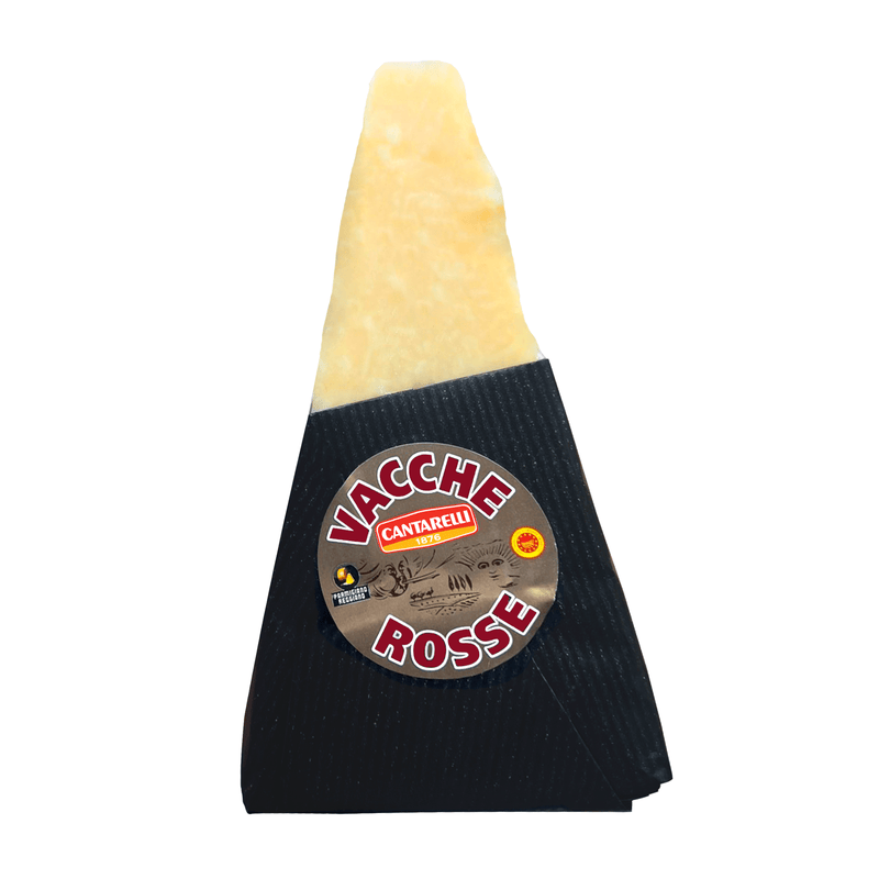 Cantarelli Red Cow Vacche Rosse 24 Month Aged Reggiano Wedges, 8.8oz [Pack of 2] Cheese cantarelli 