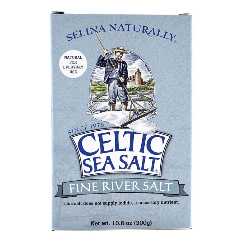 Celtic Sea Salt Fine River Salt, 10.6 oz Pantry Celtic Sea Salt 