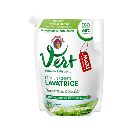 Chanteclair Vert Ecodetergent Lavatrice Washing Machine Refill, 41.4 oz Home & Kitchen Chanteclair 