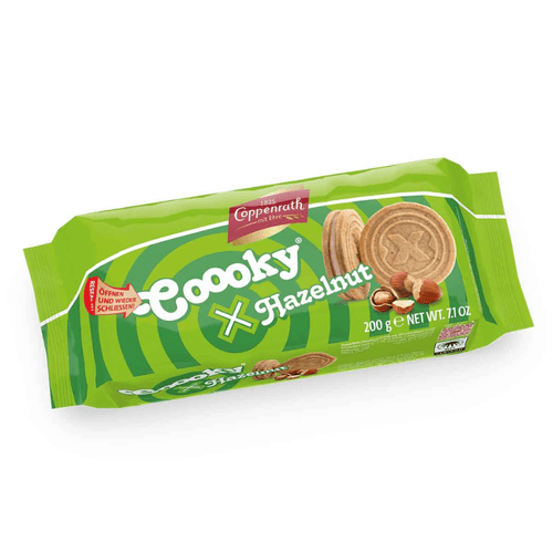 Coppenrath Cooky Hazelnut Sandwich Cookies, 7.1 oz Sweets & Snacks Coppenrath 