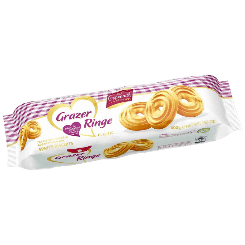 Coppenrath Grazer Ringe Spritz Biscuits, 14.1 oz Sweets & Snacks Coppenrath 