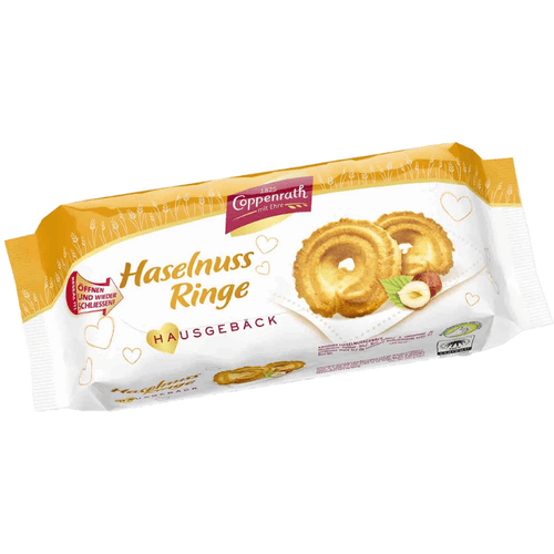 Coppenrath Hazelnut Rings, 7 oz Sweets & Snacks Coppenrath 