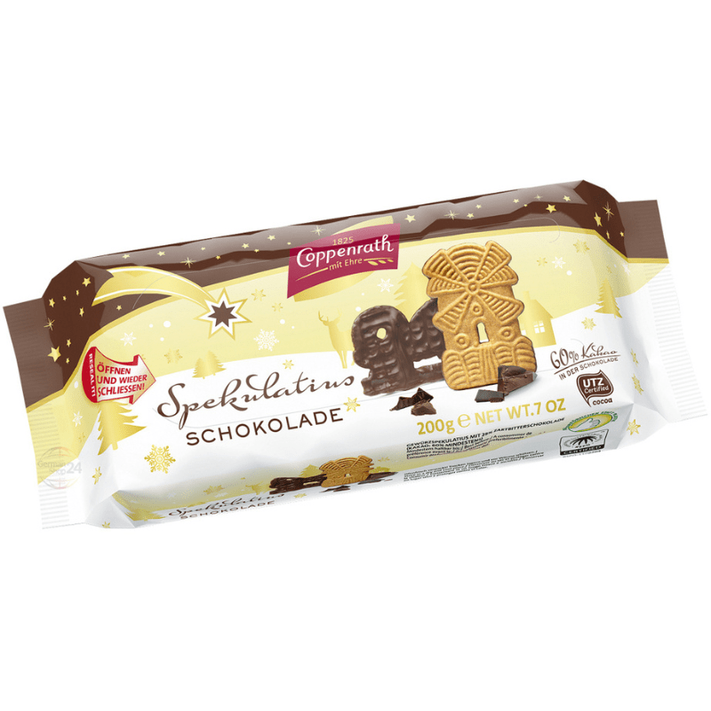 Coppenrath Spiced Cookies With Chocolate, 7 oz Sweets & Snacks Coppenrath 