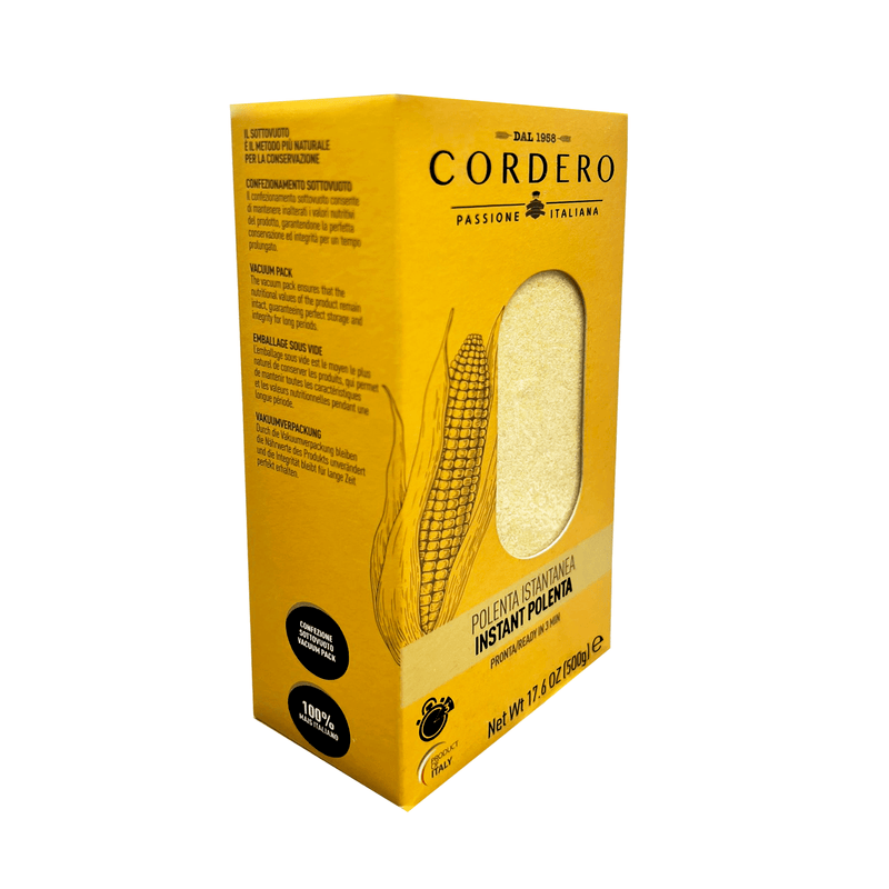 Cordero Instant Polenta Cornmeal, 17.6 oz Pasta & Dry Goods Cordero 