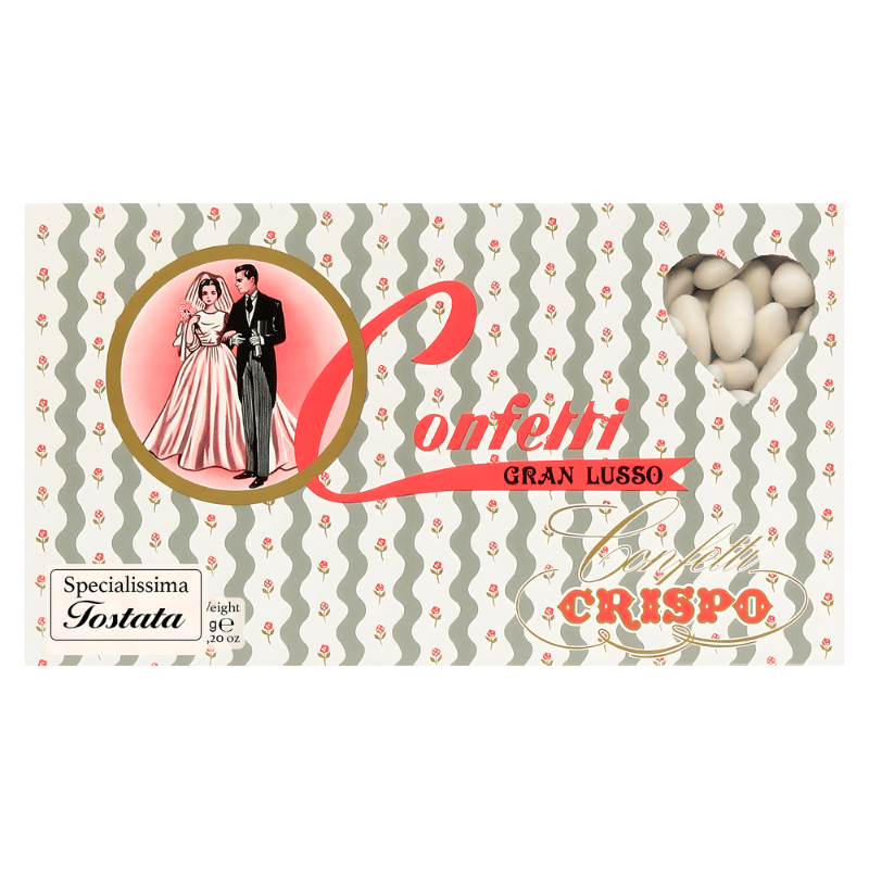 Crispo Confetti Gran Lusso White Special Almond Tostata, 2.2 Lbs Sweets & Snacks Crispo Confetti 