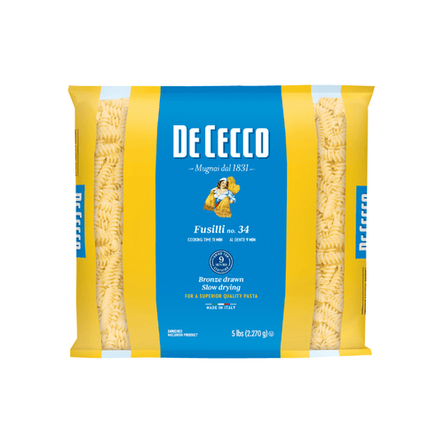 De Cecco #34 Fusilli Bulk Pasta, 5 lbs Pasta & Dry Goods De Cecco 