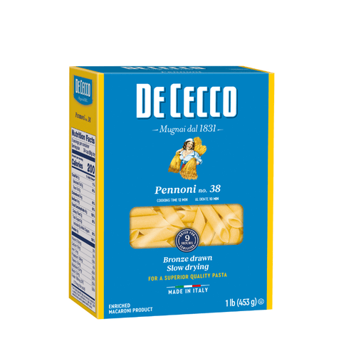 De Cecco #38 Pennoni, 1 lb Pasta & Dry Goods De Cecco 