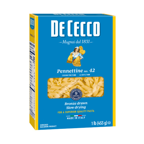 De Cecco #42 Pennettine, 1 lb Pasta & Dry Goods De Cecco 