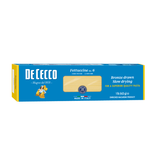 De Cecco #6 Fettuccine, 1 lb Pasta & Dry Goods De Cecco 