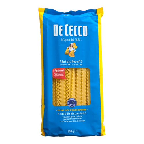 De Cecco Mafaldine #2, 500g Pasta & Dry Goods De Cecco 