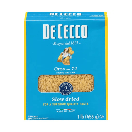 De Cecco Orzo No.74, 1 Lb.
