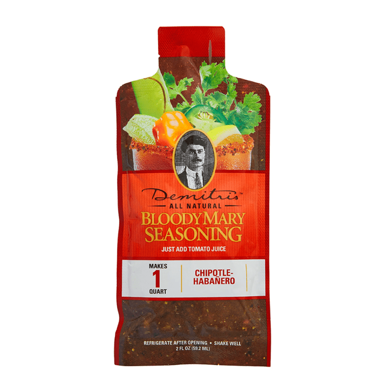 Demitri’s Chipotle Habanero Bloody Mary Seasoning, 2 oz For The Bar Demitri's 