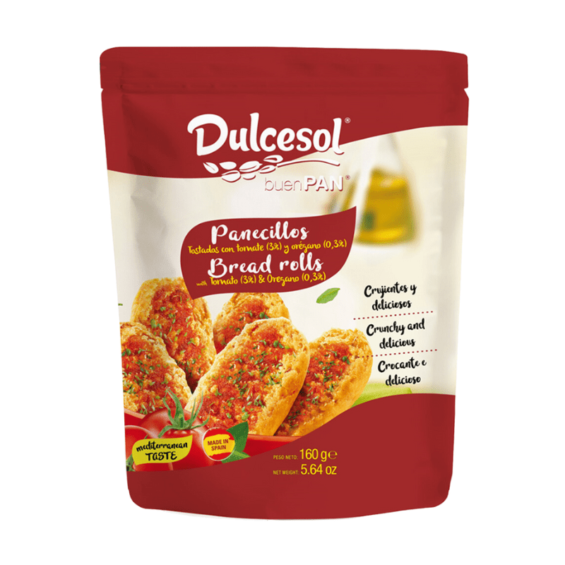 Dulcesol Bread Rolls with Tomato & Oregano, 5.64 oz Sweets & Snacks Dulcesol 