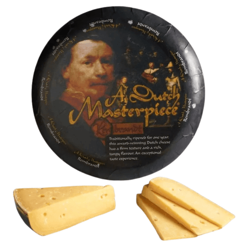 Dutch Masterpiece Rembrandt Extra Aged Gouda Cheese Wheel, 23 Lbs Cheese Dutch Masterpiece 