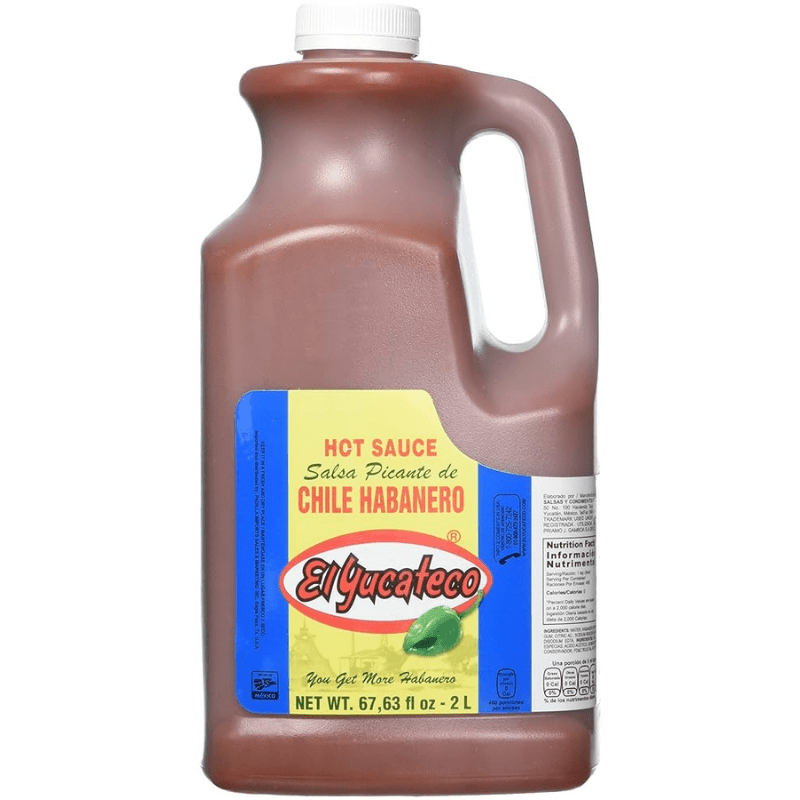 El Yucateco Red Habanero Hot Sauce, 67.6 oz Sauces & Condiments El Yucateco 