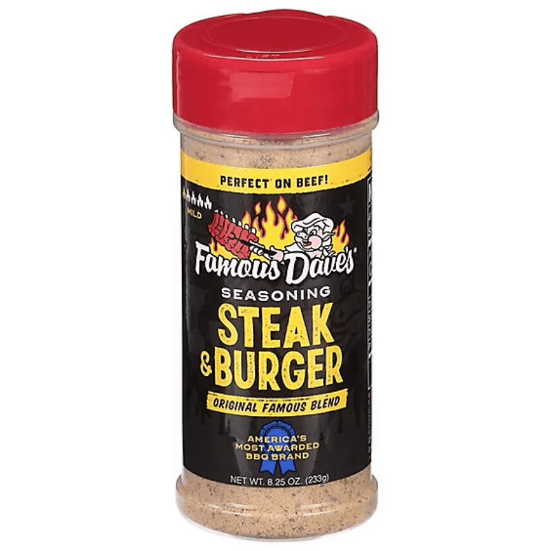 Famous Daves Steak & Burger Seasoning, 8.25 oz Pantry Famous Daves 