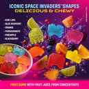 Fandom Snacks SPACE INVADERS™ Gummies, 4.4 oz – Officially Licensed Retro Candy Sweets & Snacks Fandom Snacks 