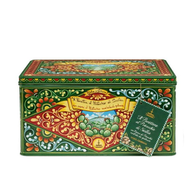 Fiasconaro Dolce e Gabbana Pistachio Panettone with Spread, 2.2 Lbs Sweets & Snacks Fiasconaro 