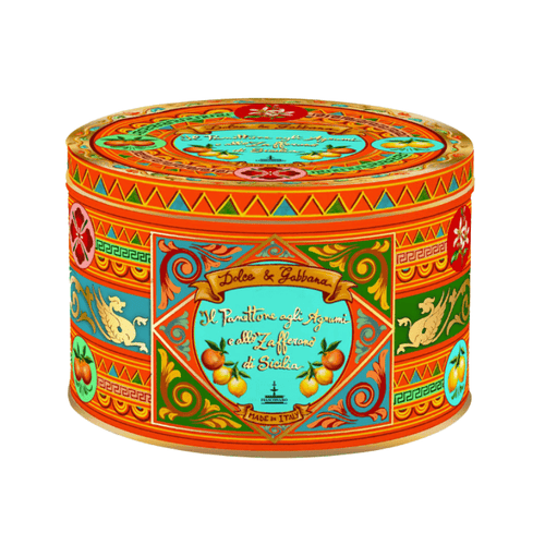 Fiasconaro Dolce & Gabbana Panettone with Sicilian Citrus and Saffron, 35.3 oz (2.2 Lbs) Sweets & Snacks Fiasconaro 