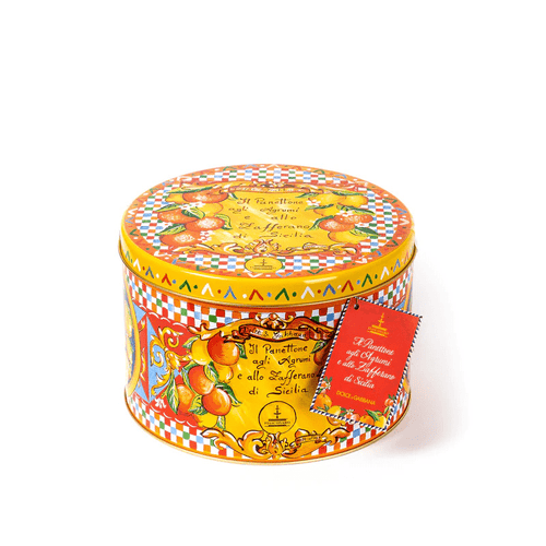 Fiasconaro Dolce & Gabbana Panettone with Sicilian Citrus and Saffron, 35.3 oz Sweets & Snacks Fiasconaro 