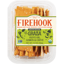 Firehook Graza Olive Oil, Lemon & Chive Baked Crackers, 5.5 oz Sweets & Snacks Firehook 