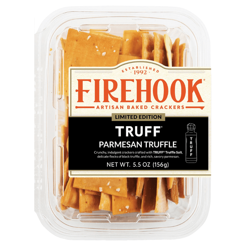 Firehook Truffle Parmesan Baked Crackers, 5.5 oz Sweets & Snacks Firehook 