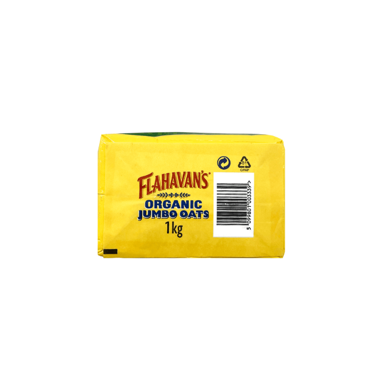 Flahavan's Organic Jumbo Oats, 1 kg Pasta & Dry Goods Flahavan's 