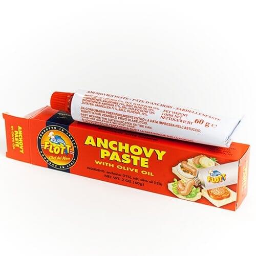 Flott Anchovy Paste Tube, 2 oz Seafood Flott 