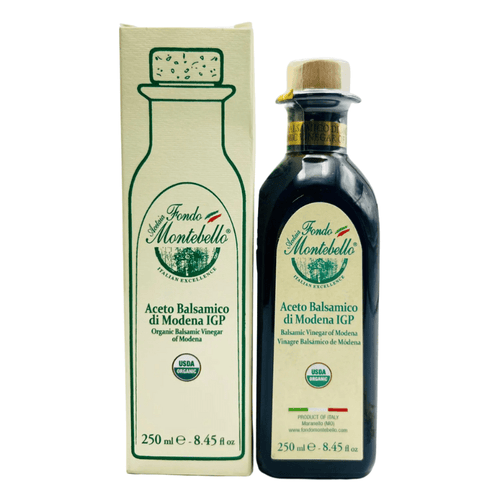 Fondo Montebello Organic Balsamic Vinegar of Modena IGP High Density, 8.45 oz Oil & Vinegar Fondo Montebello 