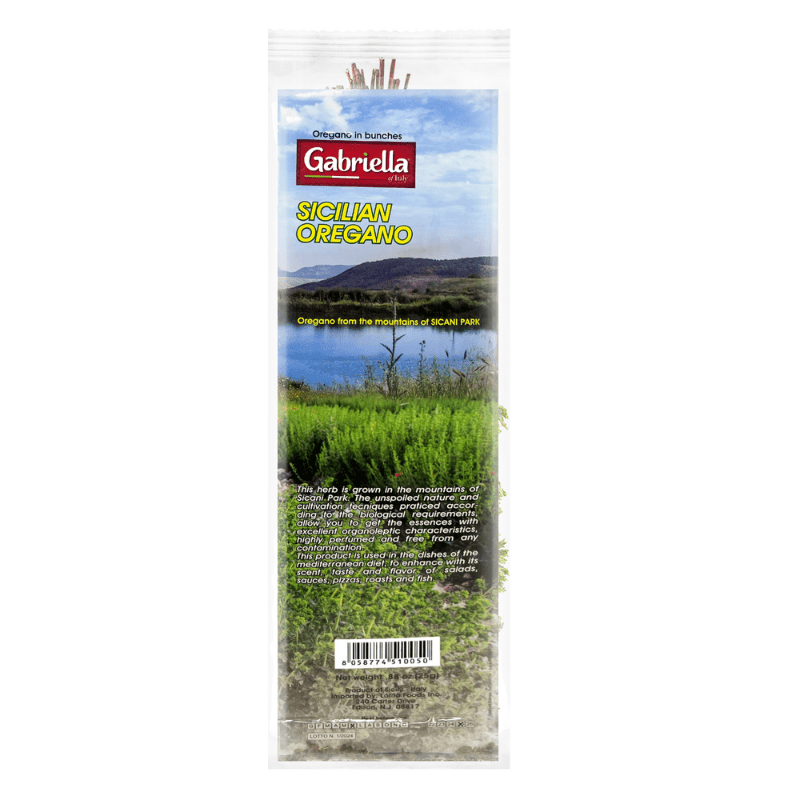 Gabriella Sicilian Oregano, 0.88 oz Pantry Gabriella Of Italy 