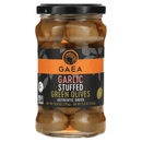 Gaea Garlic Stuffed Green Olives, 10.4 oz.