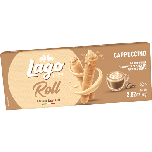 Gastone Lago Capuccino Roll Break, 2.82 oz Sweets & Snacks Gastone Lago 