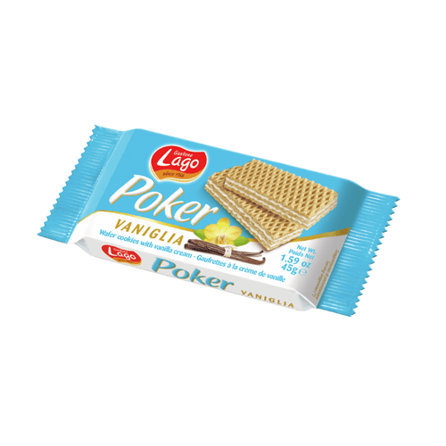 Gastone Lago Vanilla Poker Wafer, 1.59 oz Sweets & Snacks Gastone Lago 