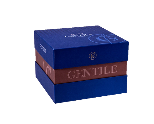 Gentile Three Chocolate Panettone With Spread in Gift Box, 2.2 Lbs Sweets & Snacks Gentile 