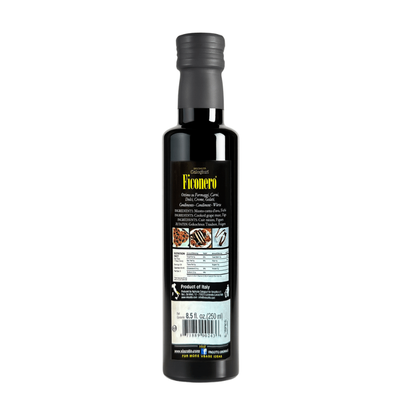 Gianni Calogiuri Ficonero Black Figs Vincotto Molasses, 8.5 oz Oil & Vinegar Gianni Calogiuri 