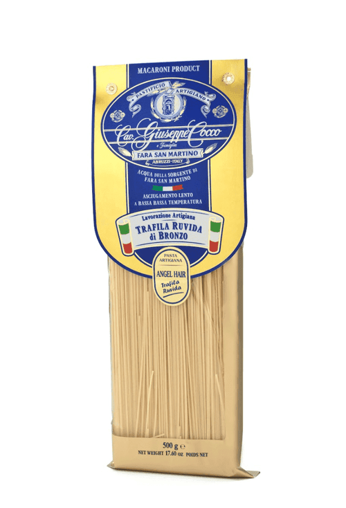 Giuseppe Cocco Capellini Angel Hair (Ruvida), 17.6 oz Pasta & Dry Goods Giuseppe Cocco 