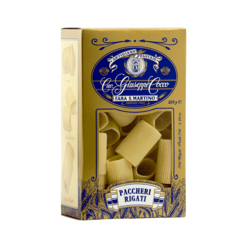 Giuseppe Cocco Paccheri Rigati Pasta, 8.8 oz Pasta & Dry Goods Giuseppe Cocco 