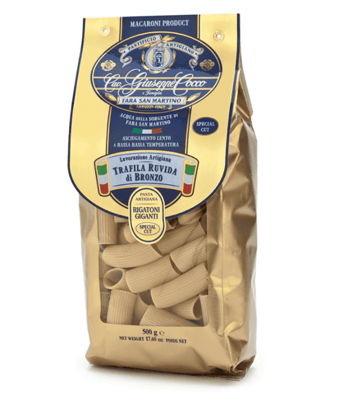 Giuseppe Cocco Rigatoni Giganti (Casareccio) - 17.6 oz (500g) Pasta & Dry Goods Giuseppe Cocco 